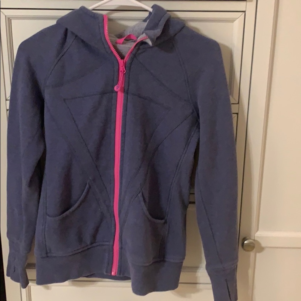Ivivva (Lululemon kids) zip up hooded sweatshirt